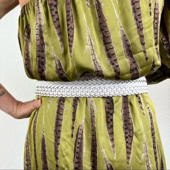 Linea Pelle Braided Mexican Leather Loop D Ring Belt main image 7